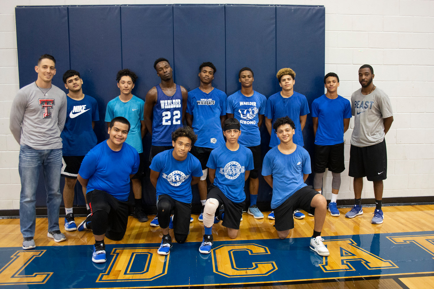The Waelder Wildcats hosted a summer basketball league in July, playing against schools nearby like Schulenburg and (pictured) the Gonzales Apaches. The games gave the basketball programs the opportunity to put their athletes in competitive situations.
