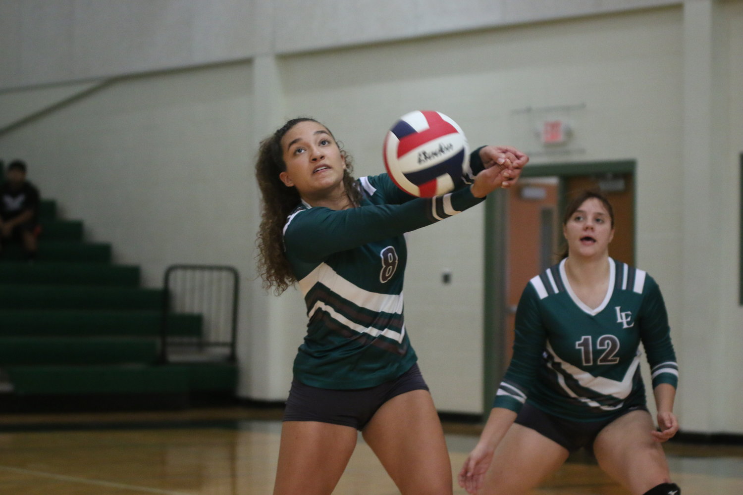 The Luling Lady Eagles struggled Tuesday due to a slow start, but eventually got things going in the second and third set of their three-set loss to Schertz John Paul II.