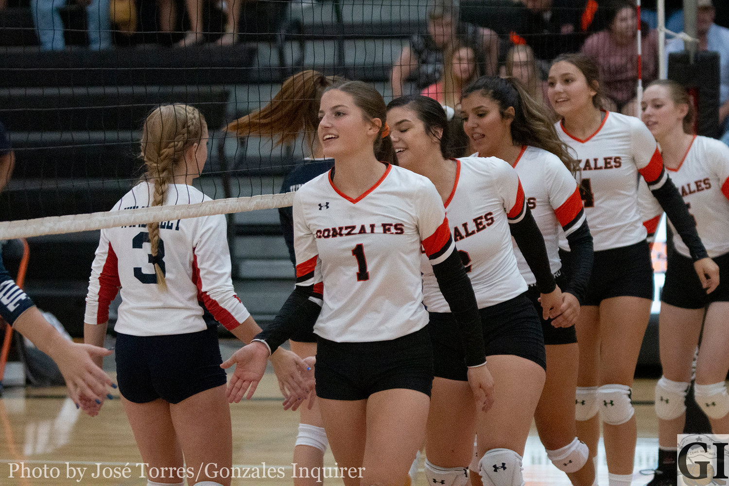 Gonzales held their first home game in the newly renovated gym last Friday against Wimberley, losing (25-12, 25-12, 25-15).