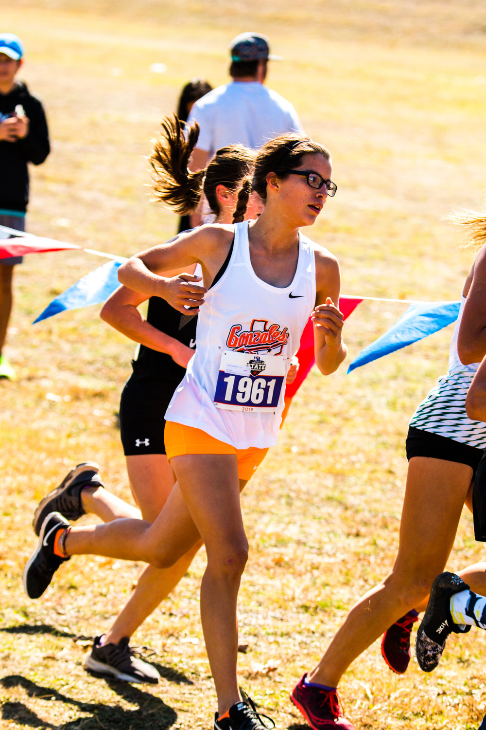 Veronica Moreno competed in the Class 4A girls race last Saturday, finishing 19th overall with a personal best of 12:06.11.
