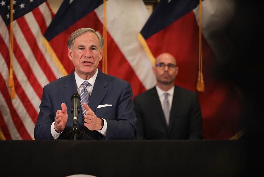Gov. Greg Abbott announced a strike force in charge of laying steps to re-open the Texas economy at a press conference in the capitol on Friday.
