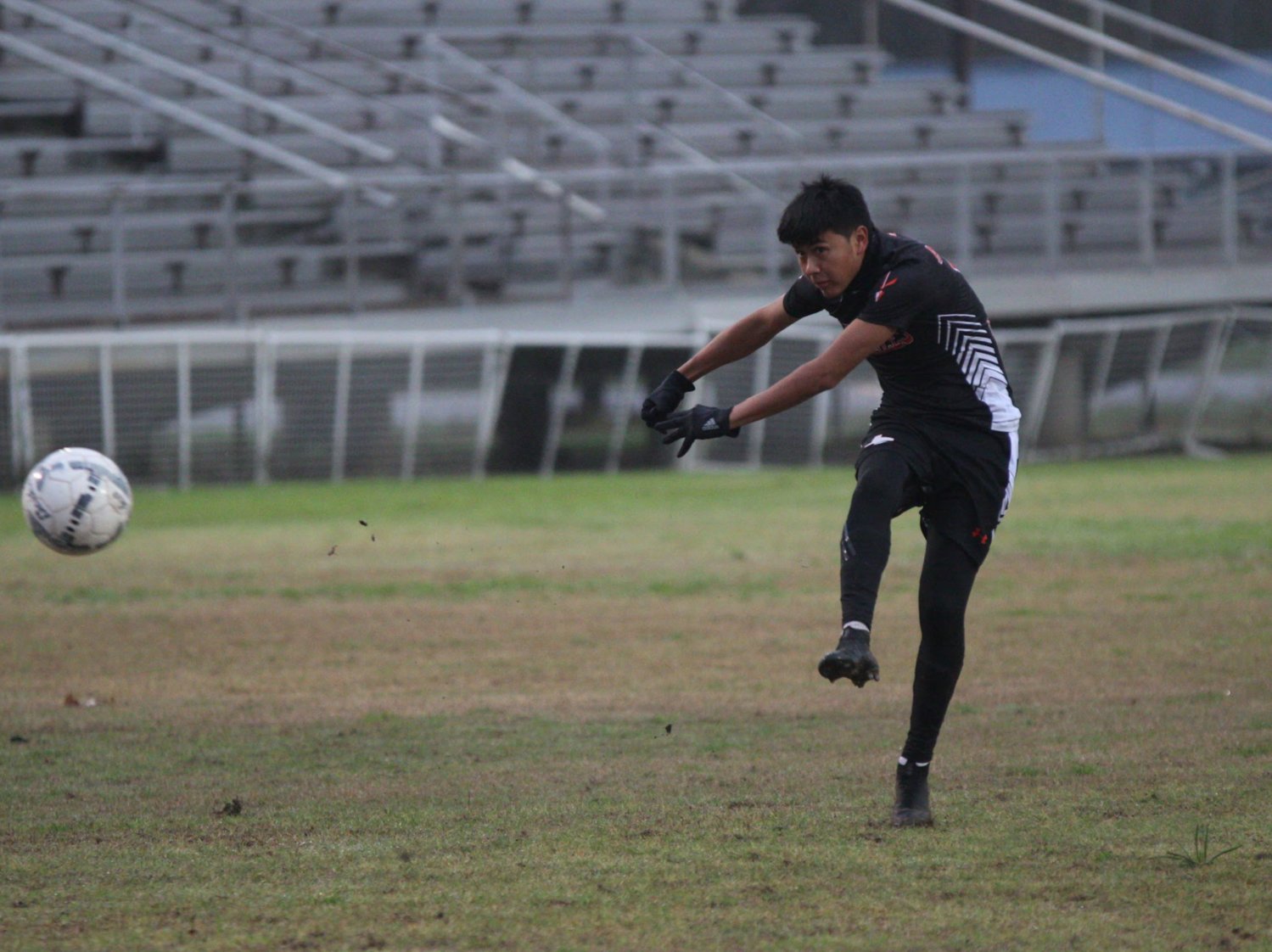 Daniel Cruz (10) was named the overall District 29-4A MVP in this year’s shortened soccer season.