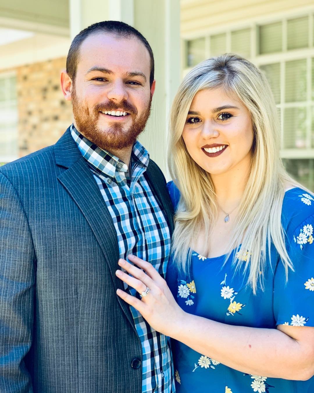Pictured are Beaux Gipson, the new quarterbacks coach for the Gonzales Apaches, and his wife Christian, who he says has been “a phenomenal supporter throughout my coaching career.”