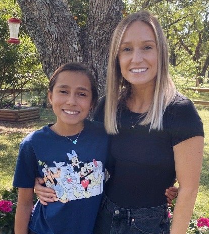 Jillian Gonzales looks forward to coaching her daughter, Jordyn, who enters the sixth grade next year.