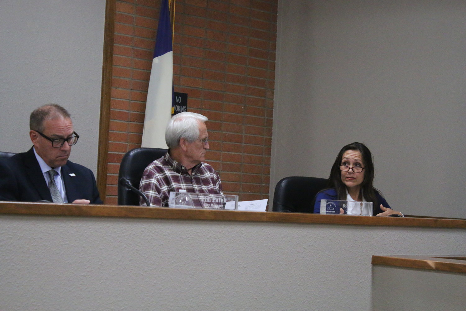 Gonzales City Council member Ronda Miller tells the council she wants to hold a workshop to discuss the tourism director position with the Chamber of Commerce.