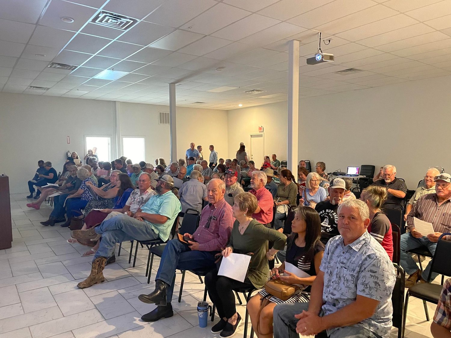 Mike Berlanga, a CPA, LREB & property tax expert, said the event was successful with “standing room only” as dozens of Gonzales County residents came to learn more about how to understand the property tax protest process, how to file an appeal, the right to discovery of evidence and abritration versus litigation.