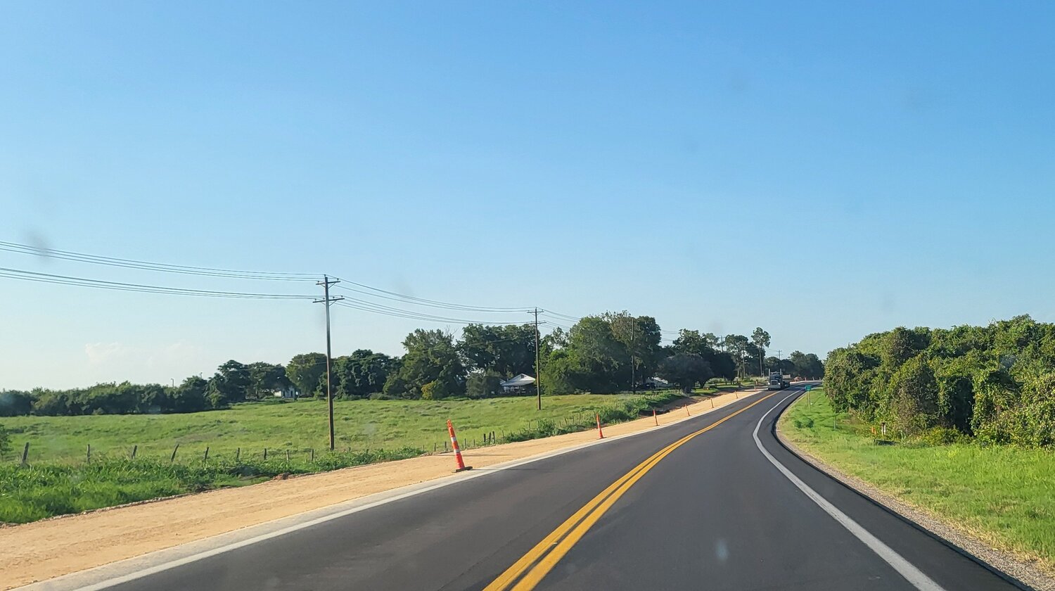 Hunter Industries of San Marcos has been widening Texas 80 north of Nixon and was just recently awarded a contract by TxDOT to also widen Texas 80 from Belmont to the county line. The project will turn the highway into a Super 2.