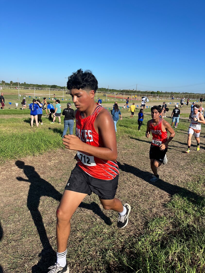 The Gonzales Apaches cross country team ran in the Islander Splash invitational in Corpus Christi Saturday, Sept. 28.