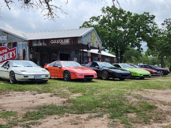 Fiero Roundup attendees stayed at the Days Inn and Holiday Inn Express in Gonzales and dined at GG’s and La Bella Tavola. They also visited the Gonzales Memorial Museum, the Pioneer Flight Museum in Kingsbury, the Power Plant Texas Bar & Grill and the Sebastapol House historic site in Seguin. They also went to the First Shot monument in Cost.