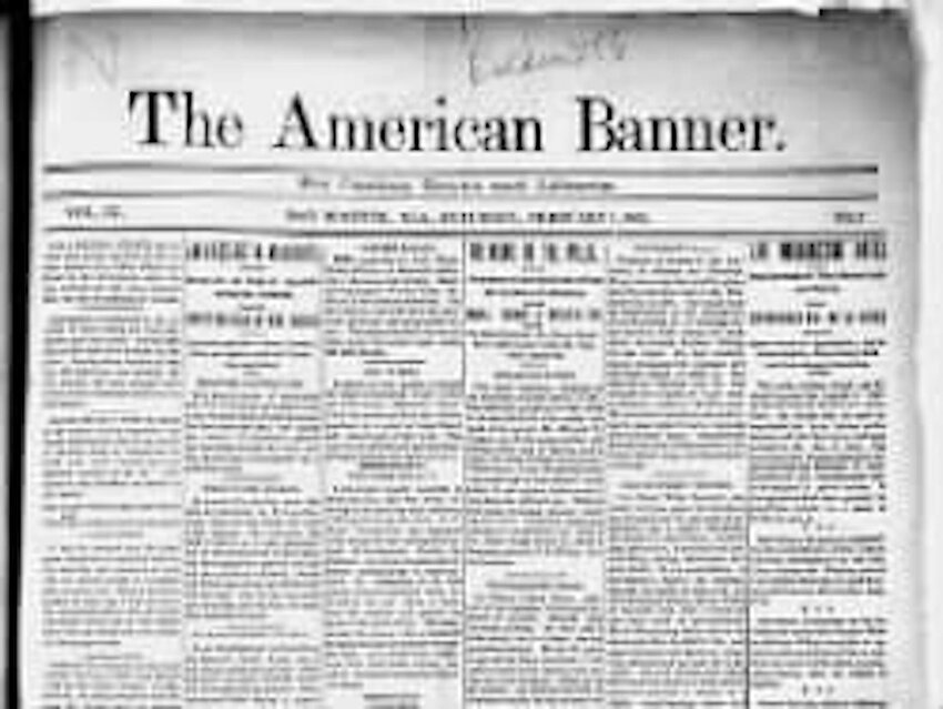 Copies of three issues of The American Banner are on file in the Alabama Archives and the Baldwin County Archives. Parts may be accessed online. Photo provided.