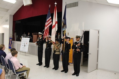Presentation of Colors by the Robertsdale High School JROTC.