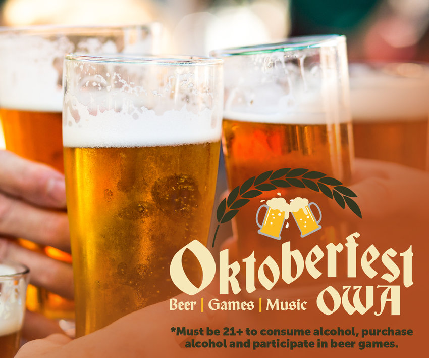 This week's Oktoberfest celebration brings revelers to Downtown OWA.