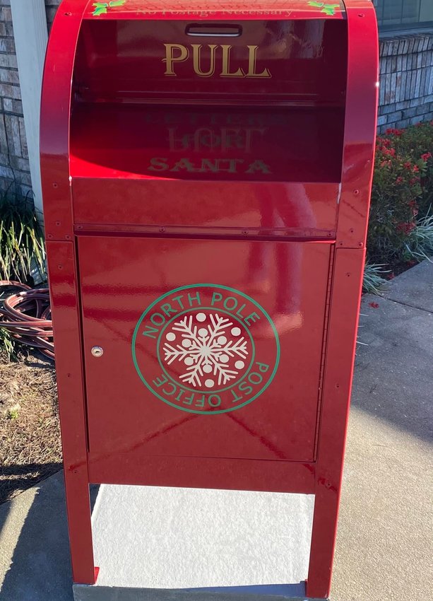 A drop box is available at the Loxley Civic Center to get letters directly for Santa.