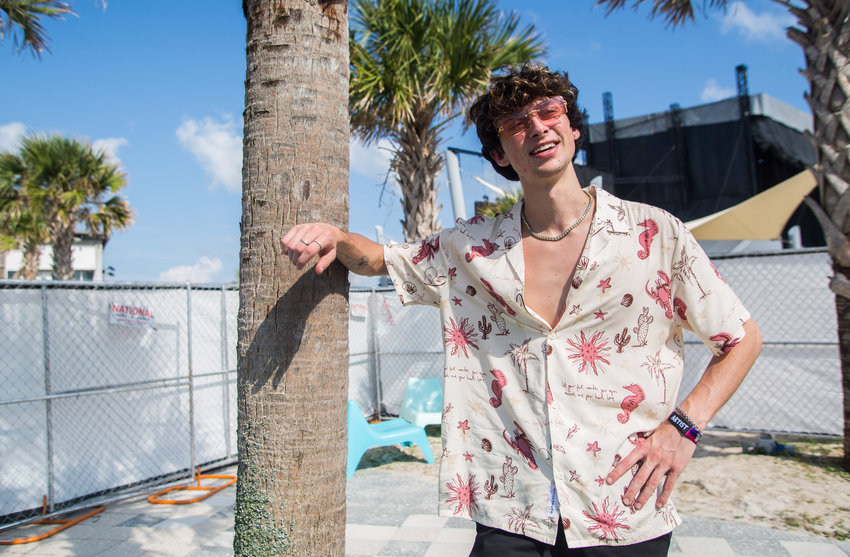 Zach Hood stands for a portrait at Hangout Music Fest 2022 on Friday, May 20, in Gulf Shores.
