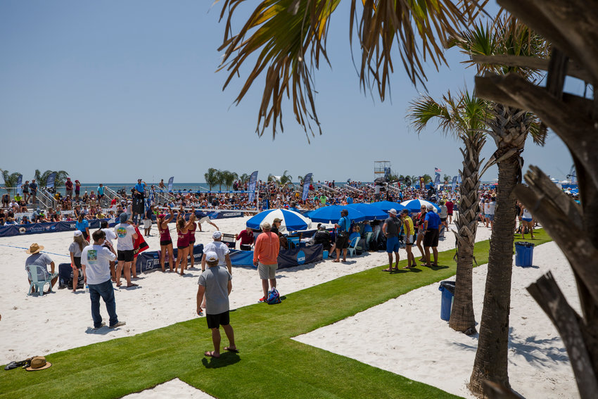The NCAA beach volleyball championship once again broke its championship weekend attendance at Gulf Place Public Beach in May. It&rsquo;s just one of the events that have added the month to the busy season for sports tourism on Pleasure Island.