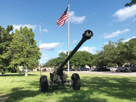 Two World War II anti-tank cannons will be moved from the Foley National Guard armory to a city veterans memorial at Max Griffin Park.