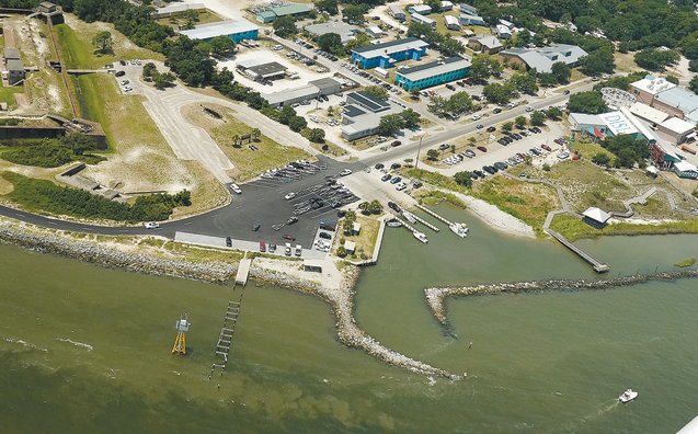The Little Billy Goat Hole Ramp on the east end of Dauphin Island has recently been upgraded.