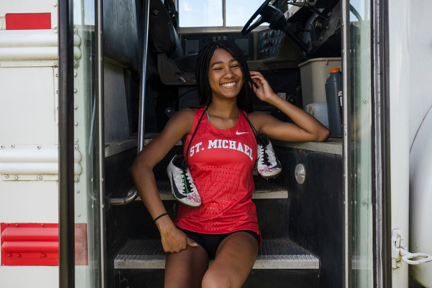 St. Michael Catholic&rsquo;s Tia Acker has had a different summer offseason this year following a torn ACL but she expects to return for the next outdoor track season while gaining recruiting attention. The rising senior Cardinal ran the fastest 400-meter time in the state this season and set the 4A state meet record in the 200-meter dash.