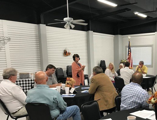 Baldwin County mayors, county commissioners and other officials met Thursday, Oct. 6, to discuss efforts to secure Community Development Block Grants to provide funding for hurricane recovery.