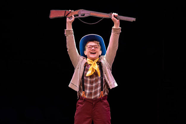 Keegan Gulledge, of Fairhope, portrays Ralphie this holiday season at the Marriott Theatre outside of Chicago. It is his second year portraying the BB gun loving storyteller.