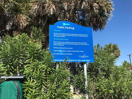 More signs marking paid parking areas will be going up in Gulf Shores. The city council voted to add paid parking at more beach sites and to increase the charge for parking all day from $10 to $15.
