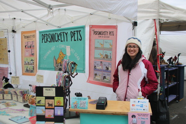 Persnickety Pets got an unofficial start in 2019 when Jen Siow started making pet collars and leashes.