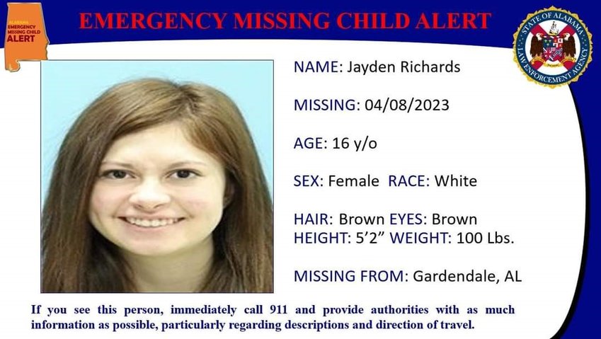 Have you seen Jayden Richards?