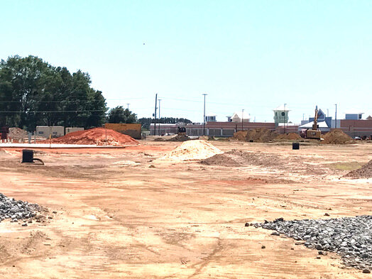 Apartments under construction in Foley. In two years, the city&rsquo;s population increased by 2,979, more than any other city in the Mobile Bay region according to a report by the Public Affairs Research Council of Alabama.