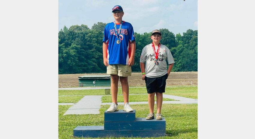 Orange Beach&rsquo;s Connor Parker and Baldwin County&rsquo;s Corbin Crysell took the top two spots in the Intermediate Entry Division for Trap at the state championship meet at Red Eagle Skeet &amp; Trap Club in Childersburg Saturday, June 10.