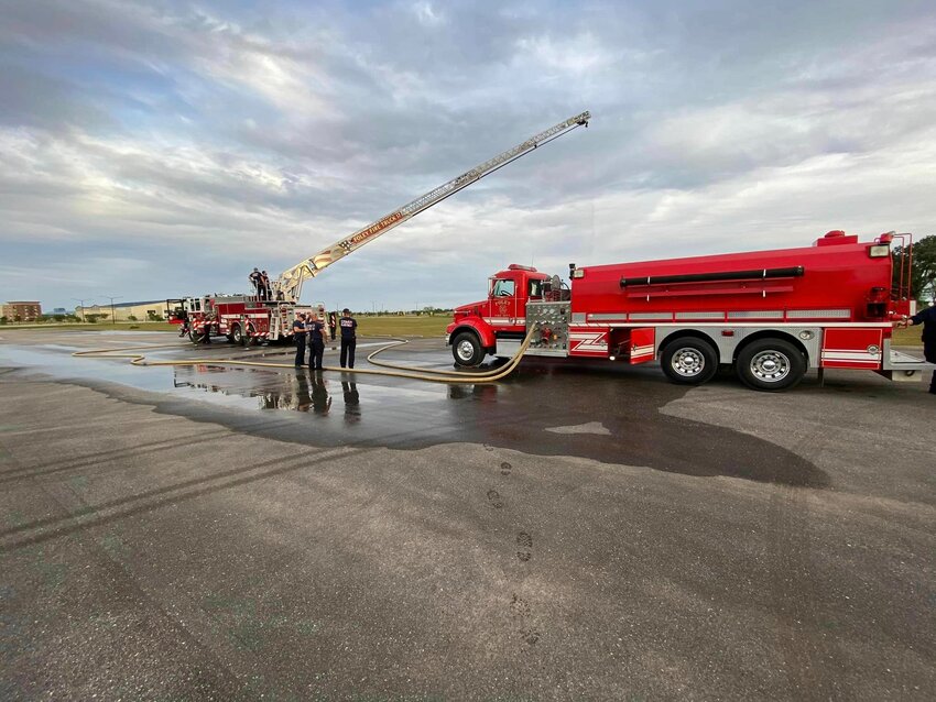 Foley plans to add new fire trucks and equipment to meet the needs of the growing city.
