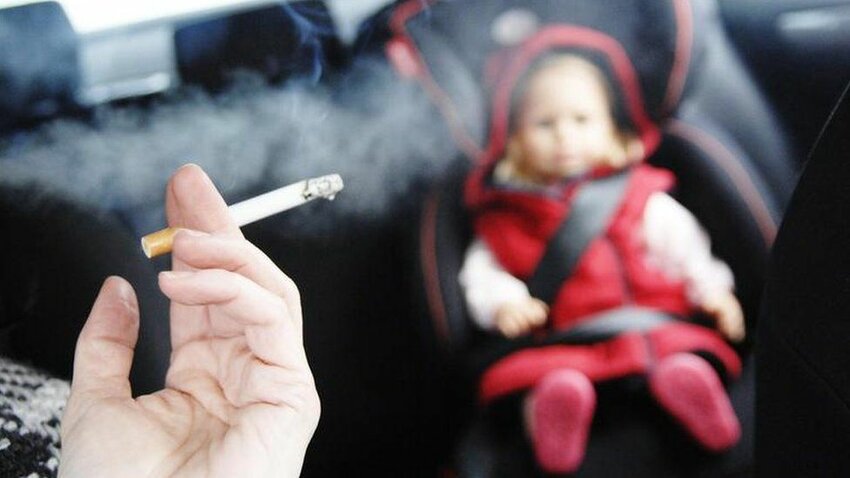 Smoking or vaping in a vehicle with children is now considered a secondary violation under a new law. If a driver is pulled over for another reason and a child is in the vehicle, the driver will be responsible for paying a fine of up to $100.