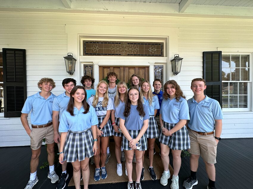 Hayden Travis, Jack Roussos, Genevieve Magli, Torin Malone, Mary Frances Collins, Tait Moore, Ramey Webb, Nina Dowhan, Susan Pittman, Catie Sanders, Michael Klimjack, Isabelle Rutland and Reid Nagle. Not pictured: Lucy Frailie.