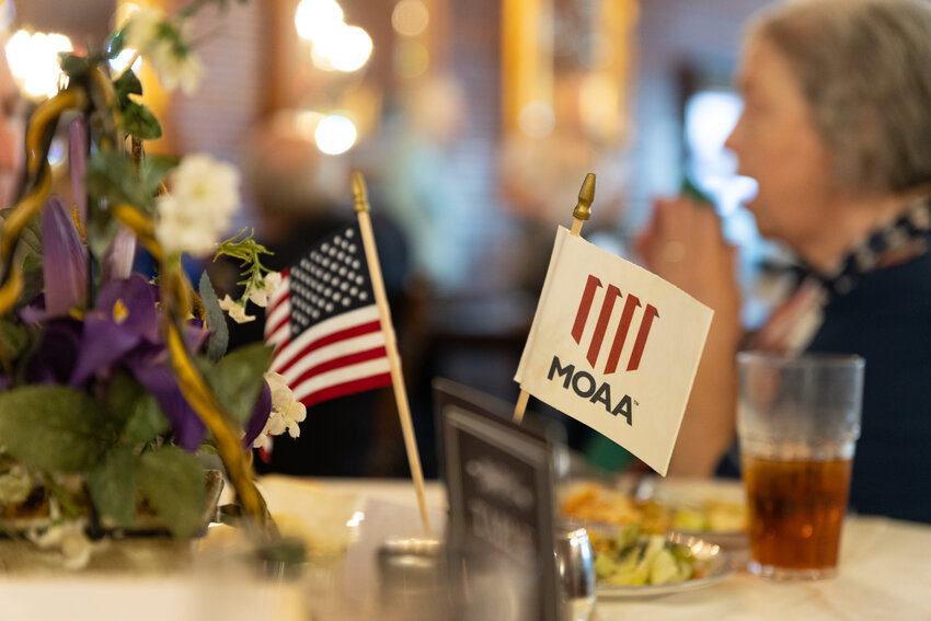 On Sept. 21, members of the Baldwin County Military Officer Association of America honored the lives of fallen soldiers who served in the Vietnam War and their family members by presenting them with a certificate and pin at a luncheon. The Gift Horse Restaurant welcomed attendees with food and drink before honoring the families.