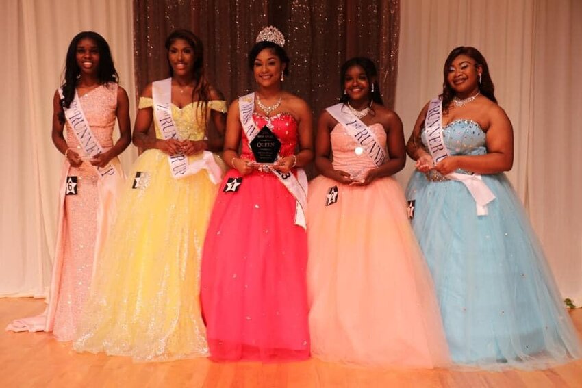 Miss AWAG 2023 Derriana Bishop is joined in the top five by Ceira McReynolds, first runner-up; Tra&rsquo;Della Bradley, second runner-up; Alyssa Moorer, third runner-up; and Tamiyah Killings, fourth runner-up. Additional participants included Naydia Green, Jayla West, and Jameia Brooks.
