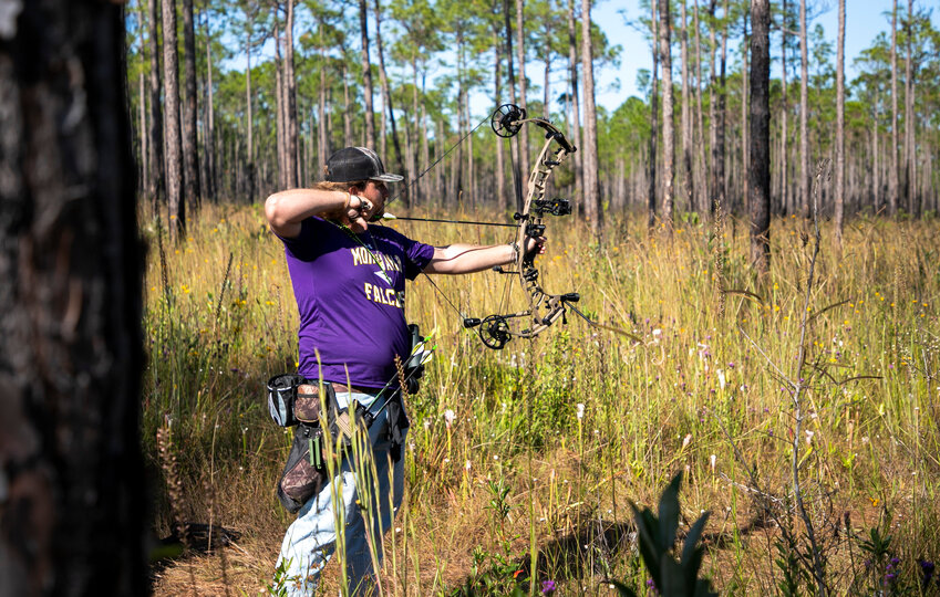 The USA Archery National 3D Collegiate Championship took over the Graham Creek Nature Preserve in Foley on Oct. 14, 2022. Returning for this weekend&rsquo;s competition marks the seventh year Foley has hosted the collegiate archery championships.