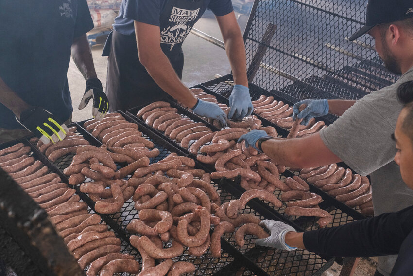 The semiannual Elberta Sausage Festival returns to Elberta Town Park Oct. 28.