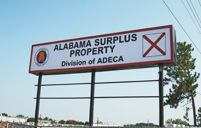 The Surplus Property Division of the Alabama Department of Economic and Community Affairs is hosting the online auction via&nbsp;GovDeals.com&nbsp;from 7:30 a.m. Oct. 21 through 6 p.m. Oct. 29.