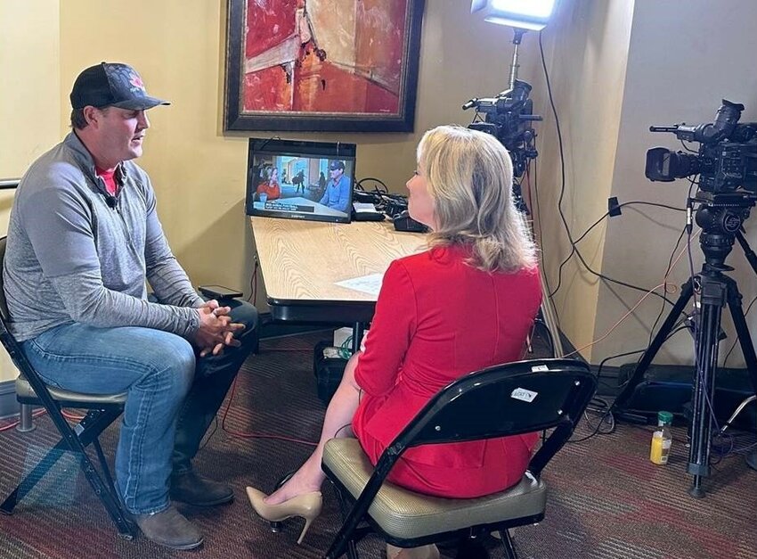 Susan Carothers chats with St. Michael Catholic head football coach and former NFL quarterback Philip Rivers who has helped lead the Cardinals to their first AHSAA state playoff appearance this season. Rivers&rsquo; son Gunner, a freshman, led the state in passing according to MaxPreps states with 2,561 yards on 197 completions with 26 touchdowns against 3 interceptions over 10 games.