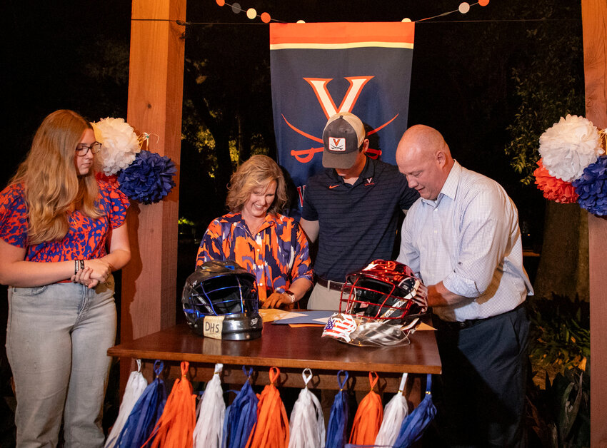 Troy Capstraw&rsquo;s commitment to the Virginia Cavalier lacrosse program was made official on Wednesday, Nov. 8, during a signing ceremony in Daphne. One of the top goalie prospects in the nation, Capstraw announced his commitment to Virginia on Sept. 8, 2022.