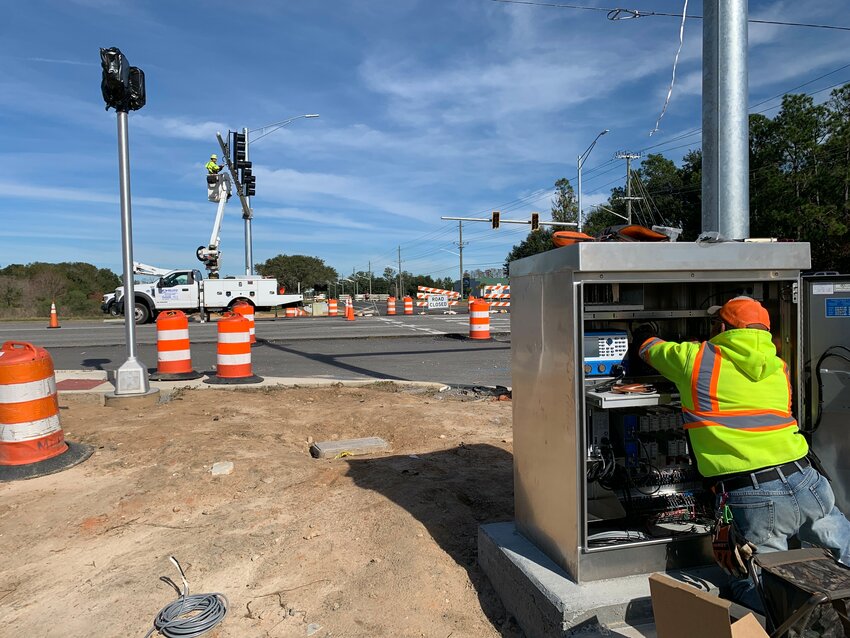 The intersection of South Juniper Street and Alabama 59 in Foley reopened Tuesday afternoon. The route had been closed since September while new traffic signals and other improvements were constructed.