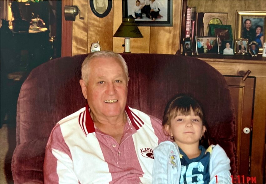 Robert Williamson with his granddaughter, Gulf Coast Media reporter Natalie Williamson. According to the Alzheimer's Organization, bringing back old memories is important to ensure these family members remain close and aware of what is important to them. However, they note to be mindful that there may be things the person does not want to remember, such as upsetting events and people that they miss.