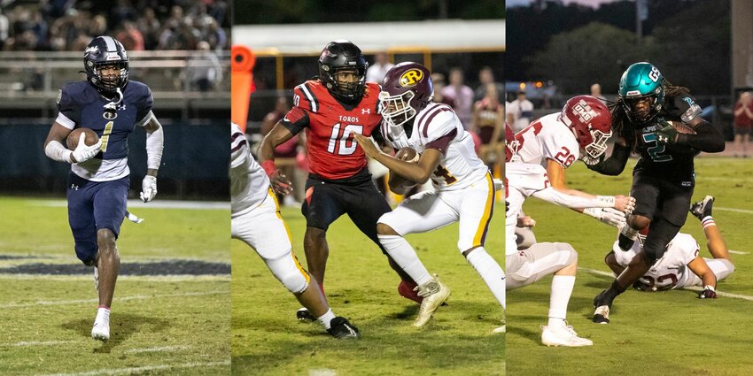 Foley&rsquo;s Perry Thompson, Spanish Fort&rsquo;s Sterling Dixon and Gulf Shores&rsquo; Ronnie Royal highlighted Baldwin County&rsquo;s all-state representatives as voted on by the Alabama Sports Writers Association.  The trio was also announced as finalists in their respective classification&rsquo;s player of the year contests where Thompson (7A) and Royal (5A) are up for Back of the Year and Dixon (6A) is in the running for Lineman of the Year.