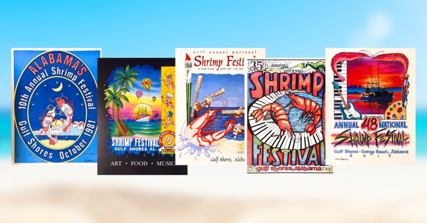 The Coastal Alabama Business Chamber announced the launch of the 51st Annual National Shrimp Festival Poster Contest. For the first time since 2020, the poster contest is open to the general public.