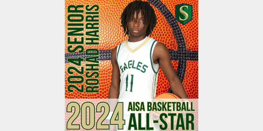 Snook Christian Academy senior Roshad Harris was recently named the Eagles&rsquo; first basketball representative named to the Alabama Independent School Association&rsquo;s All-Star Game. Harris, who sits ninth in the nation with 180 made free throws as of Monday, will represent Snook in Montgomery on Feb. 13.