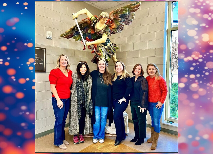 Andrea Shilston (Sponsorship Chair), Stephanie Williamson (Sponsor Mass/Reception Chair), Ashley Campbell (Member at large), Marlena Kruse (D&eacute;cor/Layout Chair), Jenny Kopf (Co-Committee Chair), Lindsay Schumacher (PR/Publicity Chair).