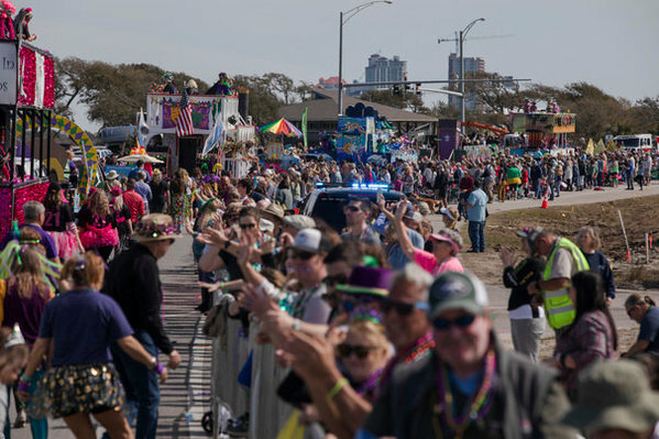 Scenes from along the Eastern Shore and the Alabama Gulf Coast&rsquo;s Orange Beach and Gulf Shores from Mardi Gras 2022.