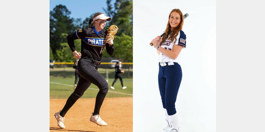 Fairhope alum and South Alabama freshman Ryley Harrison started her collegiate pitching career in historic fashion last Friday in Clearwater, Florida as part of the National Fastpitch Coaches Association&rsquo;s Leadoff Classic. The Miss Softball winner from the Class of 2023 logged a three-hit shutout to become the first Jaguar to start their pitching career without allowing a run since 2015. At left, Harrison hits the field for Gulf Coast Classic action against the David Crocket Pioneers from Tennessee on March 21, 2023, at the Gulf Shores Sportsplex.