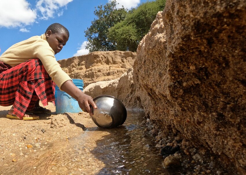 Imagine being 15 years old and having to walk to fetch clean water for your family and the joy of having a well drilled in your village.