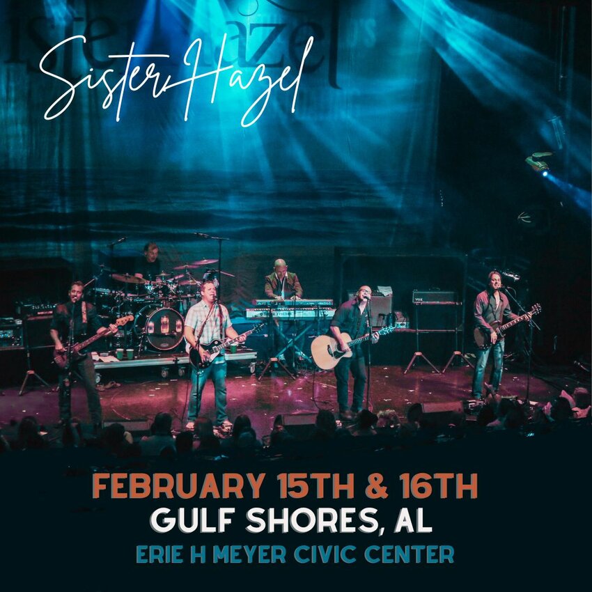 Spend an evening jamming out to Sister Hazel in Gulf Shores.