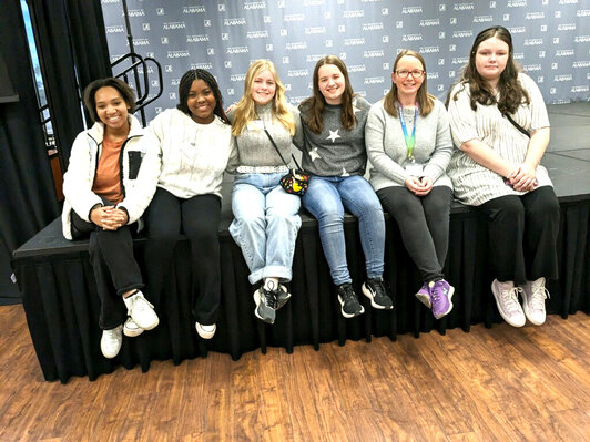 Students in the Daphne High School journalism and yearbook program won several awards at the ASPA state convention at The University of Alabama on Feb. 2.